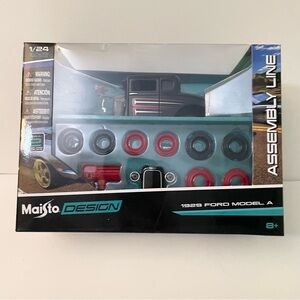 Maisto Design Assembly Line 1929 Ford Model A Model Car Kit Die Cast  1:24